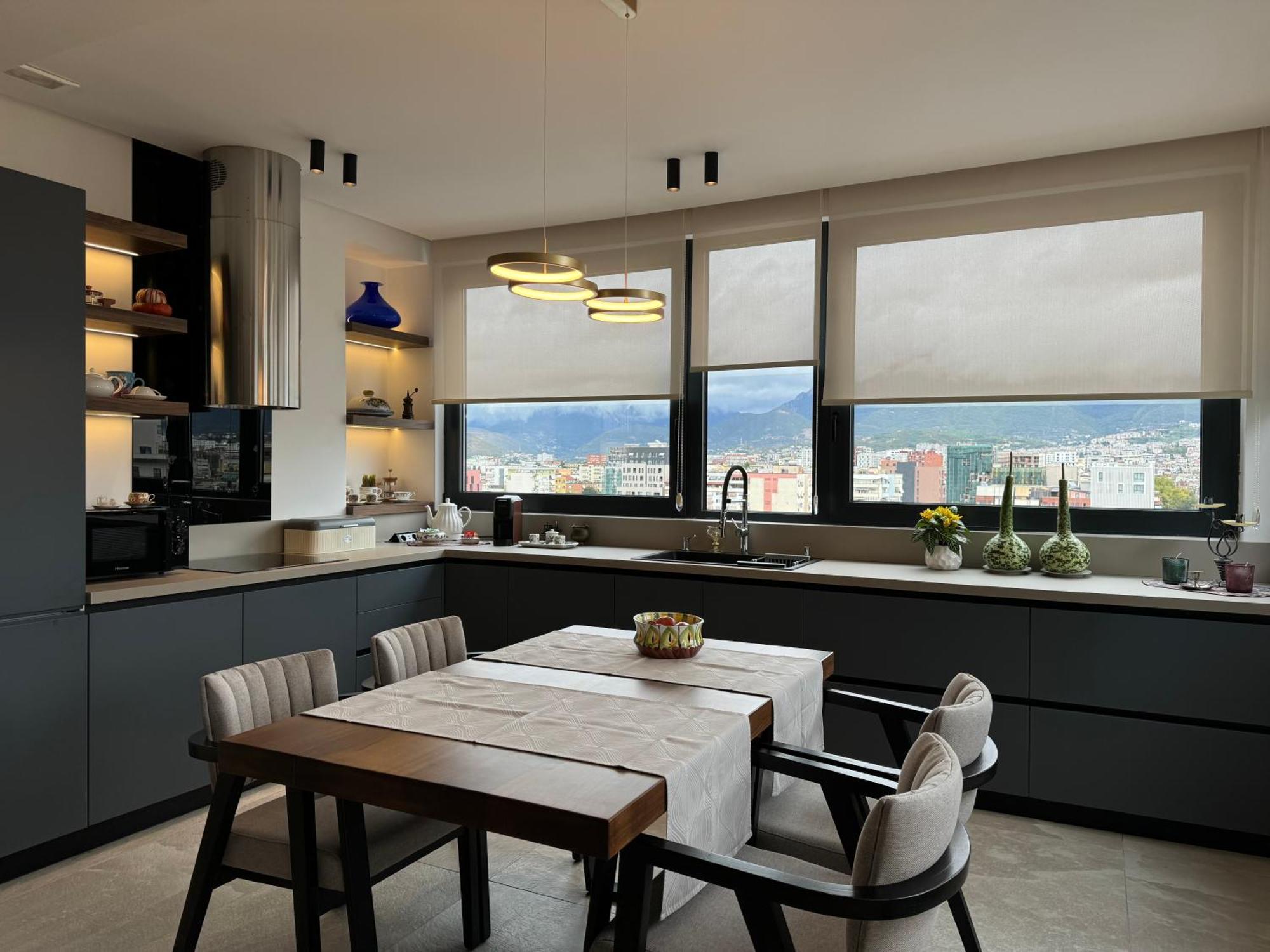 "Superattico" - Central Tirana Gorgeous Penthouse, Free Parking Dış mekan fotoğraf