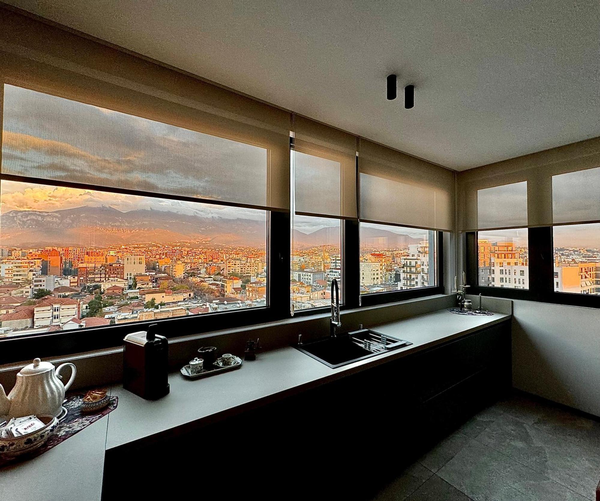 "Superattico" - Central Tirana Gorgeous Penthouse, Free Parking Dış mekan fotoğraf